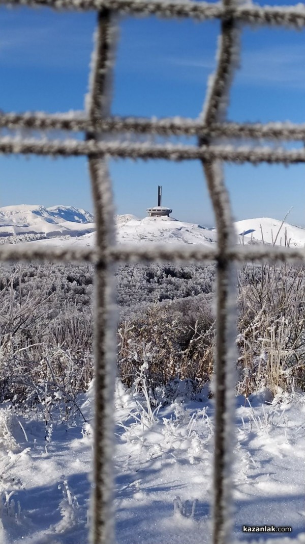 Първият сняг на Бузлуджа