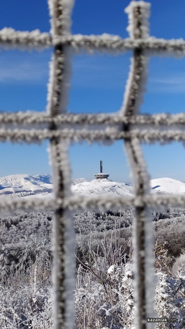 Първият сняг на Бузлуджа