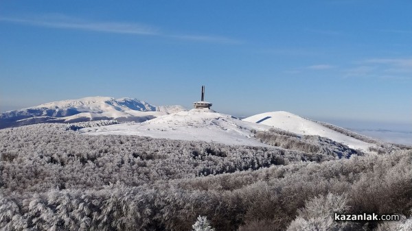 Първият сняг на Бузлуджа