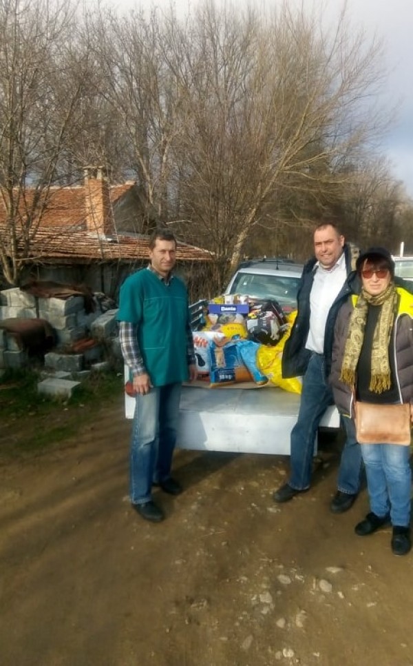 438 кг. храна събра кампанията на Голямо Дряново в помощ на бездомните животни