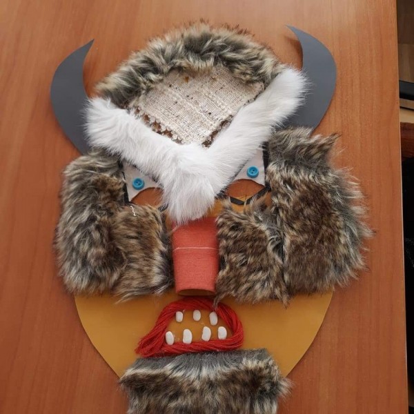 Красиви кукерски маски направиха първокласници от ОУ “Кулата“