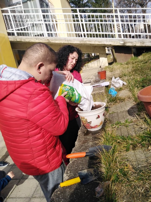 Деца, ученици и клубове засадиха дръвчета, осигурени от “Взаимопомощ“