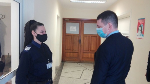 Министър Терзийски на работни срещи с полицаите в Казанлък, Мъглиж и Раднево