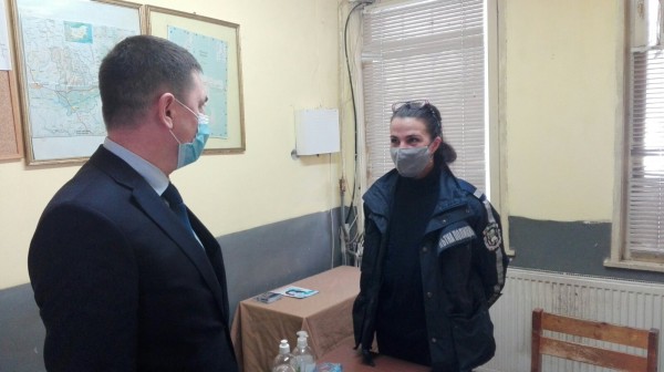 Министър Терзийски на работни срещи с полицаите в Казанлък, Мъглиж и Раднево
