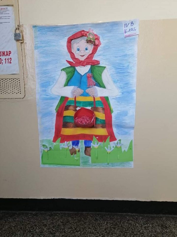 Ученици от ОУ “Кулата“ окичиха цялото училище с мартеници