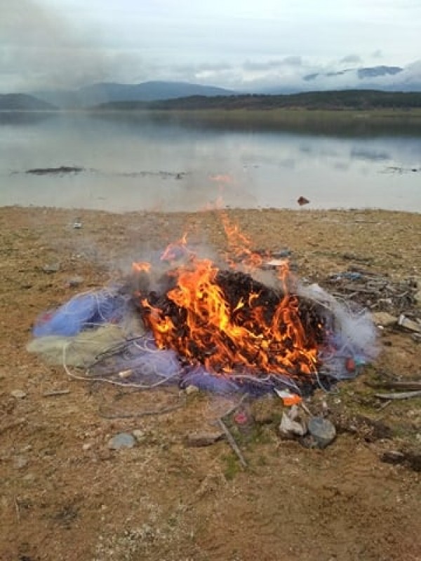 Над 1250 метра унищожени мрежи и 120 кг. спасена риба за 24 часа на яз.Жребчево