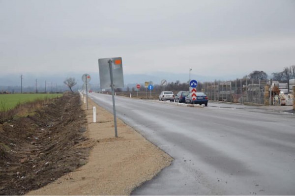 Ремонтът на пътя от Гердеме до Павел баня е към финала си