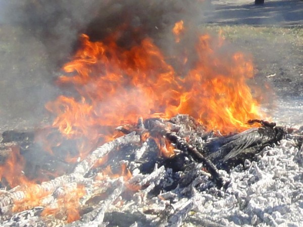 С огромен огън в Ясеново изгониха злите сили. “Лекарка“ постaви и кукерска антиковид ваксина