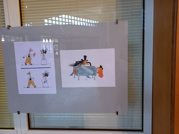 Изложба с карикатури в Художествената галерия очаква посетители