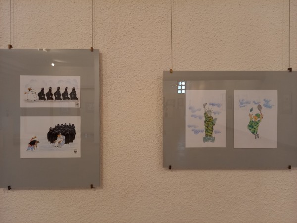 Изложба с карикатури в Художествената галерия очаква посетители