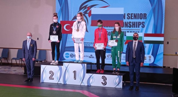 Илина Иванова с бронз от Европейското първенство по таекуондо