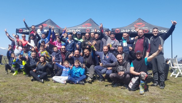 Ендуро клуб “Севтополис“ засади 550 дръвчета в изгорялата гора край Горно Черковище