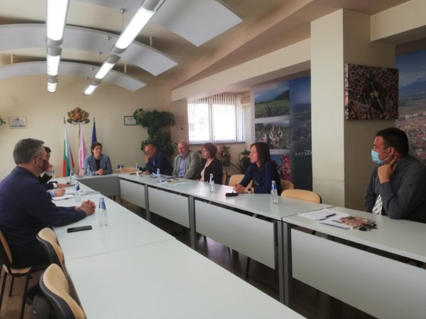 Председателят на ИКОМОС – международният съвет за паметници и забележителни обекти на МВР на Германия, се срещна с Кмета на Казанлък