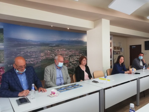 Председателят на ИКОМОС – международният съвет за паметници и забележителни обекти на МВР на Германия, се срещна с Кмета на Казанлък