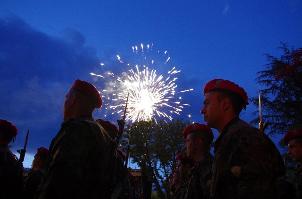 Тържествена заря-проверка, в памет на живота и делото на Христо Ботев и загиналите за свободата на България