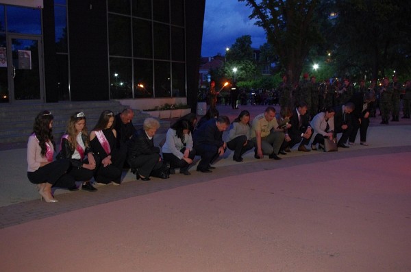 Тържествена заря-проверка, в памет на живота и делото на Христо Ботев и загиналите за свободата на България