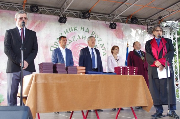 Кметът Галина Стоянова бе удостоена със златен медал от Технически университет - София