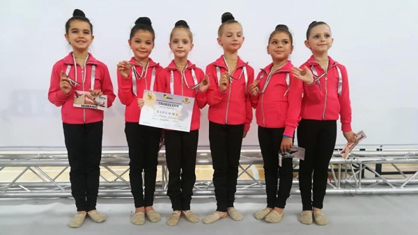 Гимнастичките ни превзеха призовите места на международен турнир