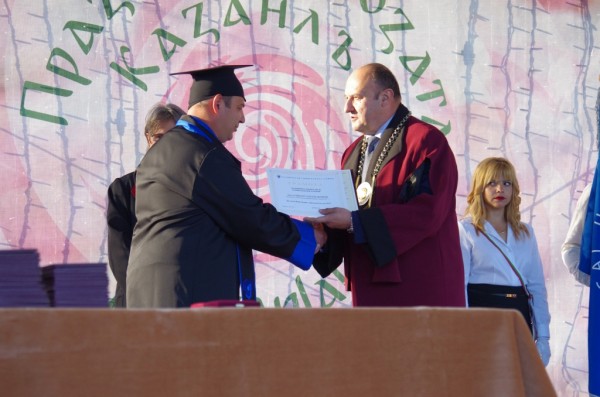 Кметът Галина Стоянова бе удостоена със златен медал от Технически университет - София