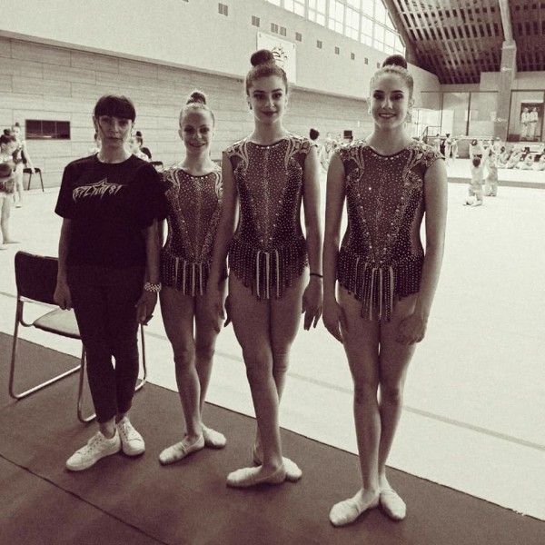 Съчетание с обръчи донесе на гимнастичките ни вицешампионската титла