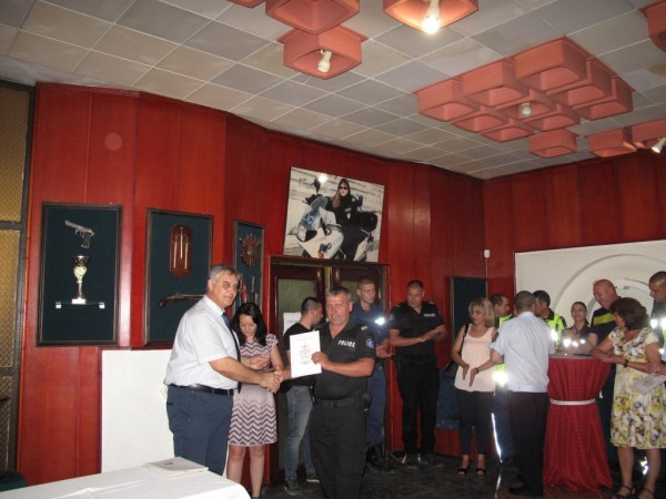 48 служители от ОДМВР–Стара Загора бяха наградени за празника на МВР