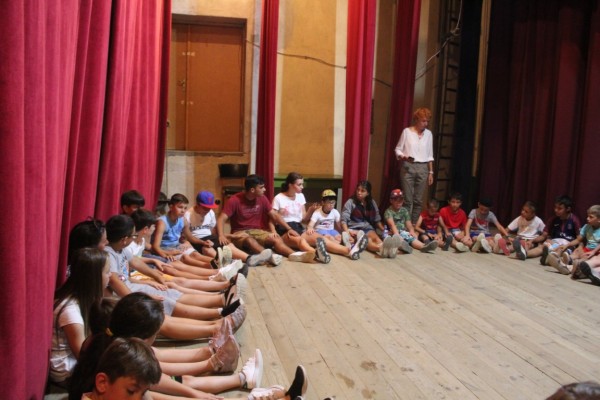 Първи филми на доброволци и деца по време на Еко фестивала 