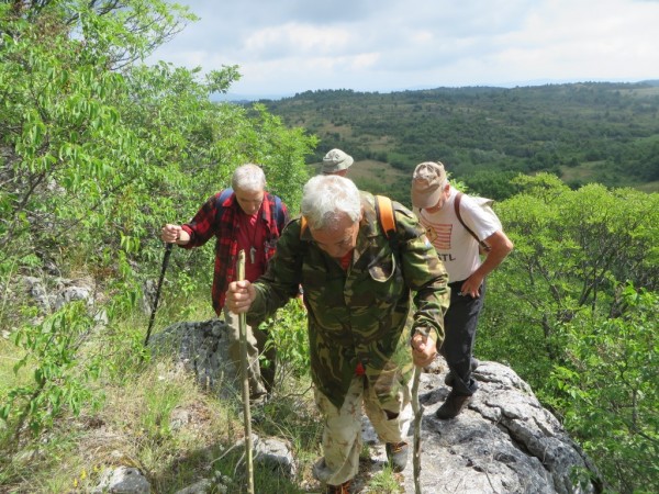 Туристи-ветерани си спретнаха приключение до Гребен и Лозенската планина