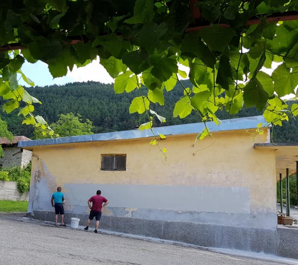 Изрисуваха 9-метрова шевица в Горно Изворово