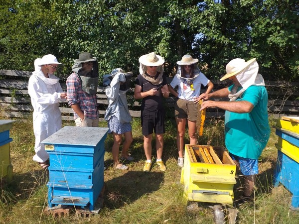 Творчество и красота съпътства доброволците на фестивала “Гостува“