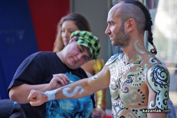 За поредна година бодиарт ще превърне деца в живи картини