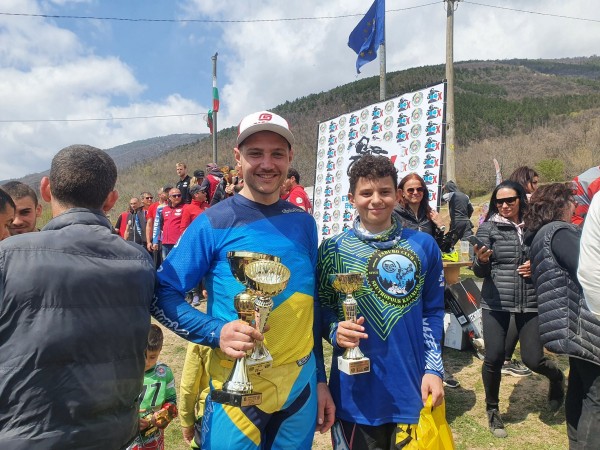 12-годишният Любомир Синев стана републикански шампион в екстремния ендуро шампионат