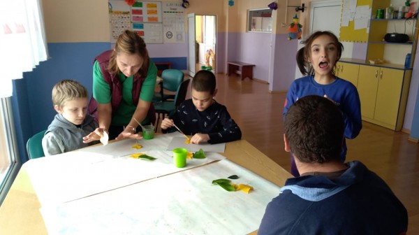 Есенно и многоцветно бе днес в “Работилница за мечти“