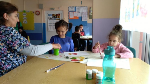 Есенно и многоцветно бе днес в “Работилница за мечти“