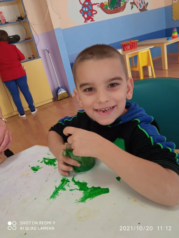 Есенно и многоцветно бе днес в “Работилница за мечти“