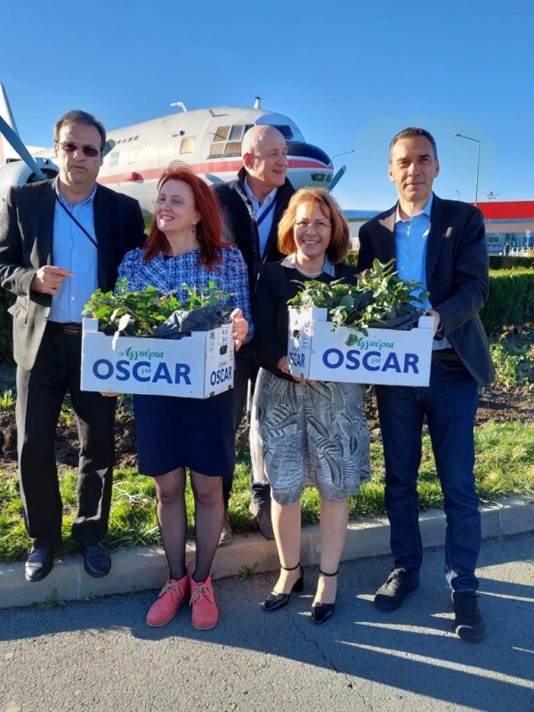 Над 150 казанлъшки рози ще радват посетителите на летище Бургас