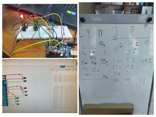 Млади инженери направиха светофарно регулиране на кръстовище