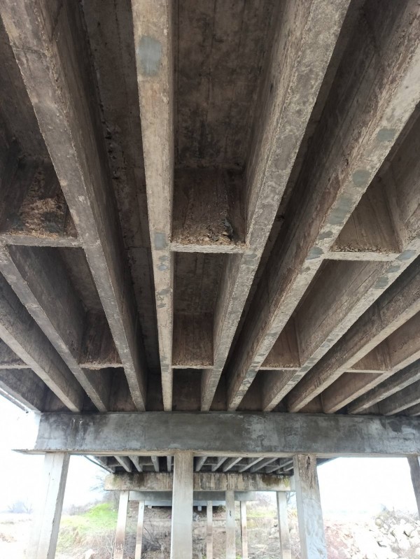 Ремонтираха моста в село Розово