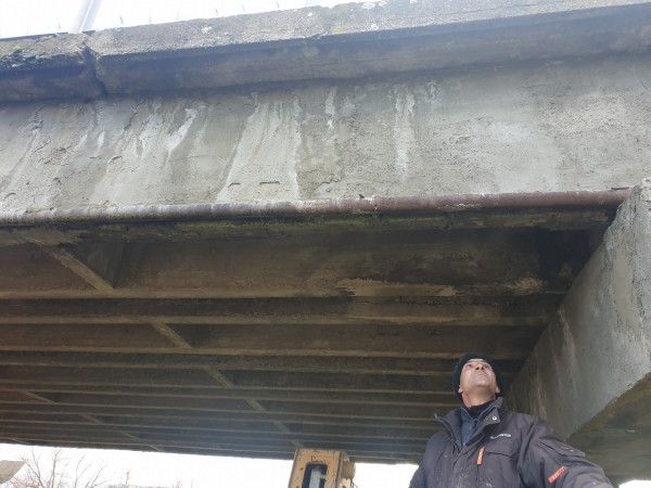 Ремонтираха моста в село Розово