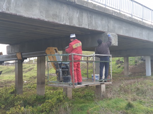 Ремонтираха моста в село Розово