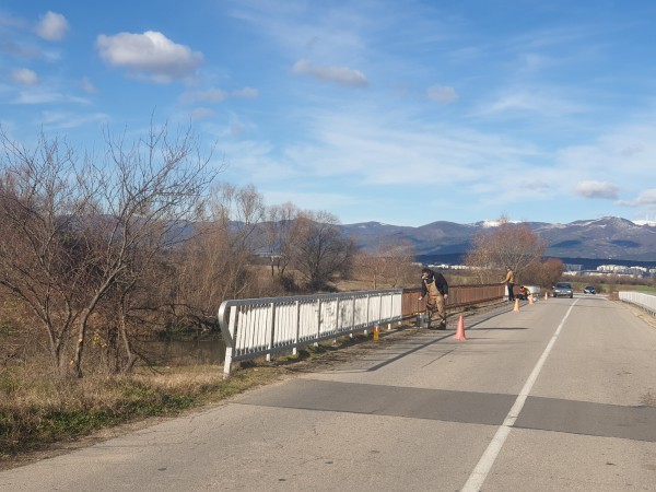 Ремонтираха моста в село Розово