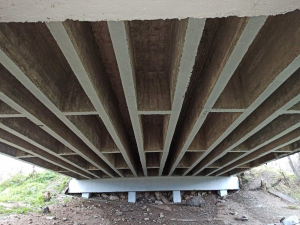 Ремонтираха моста в село Розово