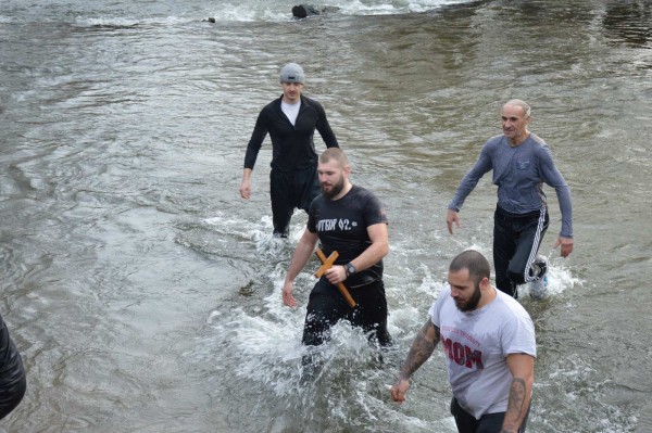 За пореден път Давид Жеков спаси кръста в Павел баня 