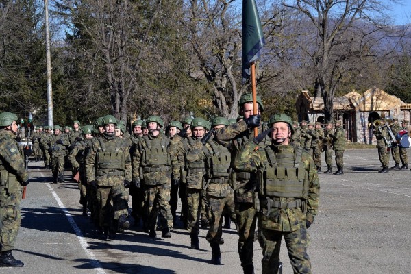 Тържествено откриха новата учебна 2022 г. в 61 Стрямска механизирана бригада