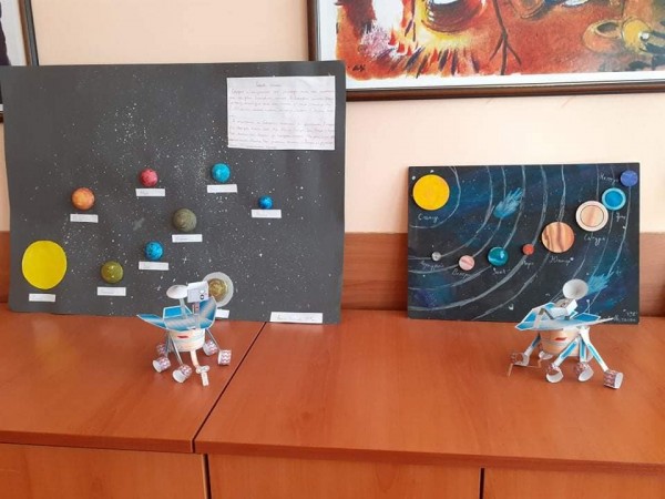 Четвъртокласници от ОУ „Георги Кирков“ създадоха проекти на Слънчевата система