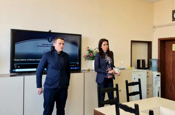 ПГТТМ обсъжда бъдещо сътрудничество с Висшето училище по сигурност и икономика