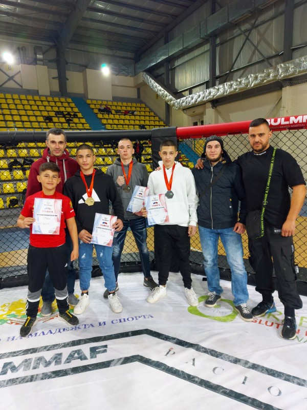 Две шампионски титли и купа за отборно представяне от Държавното първенство по ММА за състезателите на СНЦ „СК Аргус ММА“