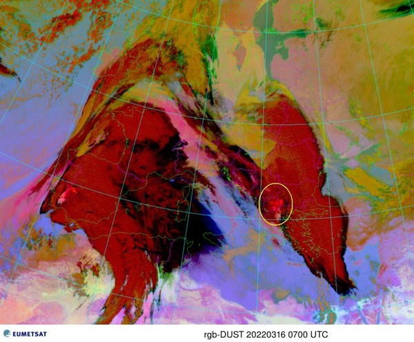 Пясъкът от Сахара се забелязва и в Казанлък 