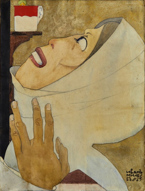 Първо международно представяне на творбите на гениалния Иван Милев в Рим