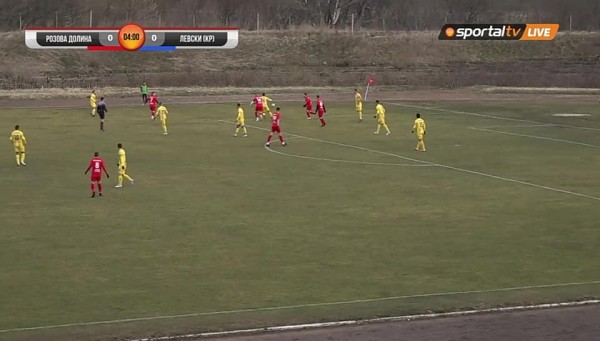 Розите завършиха с равенство срещу лидера в Югоизточната трета лига Левски Крумовград