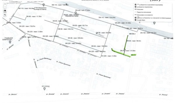 Временна организация на движението в ЖК “Кулата“ от утре за ремонта на ВиК в Казанлък